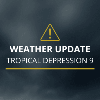 Tropical Depression 9 - Weather Update