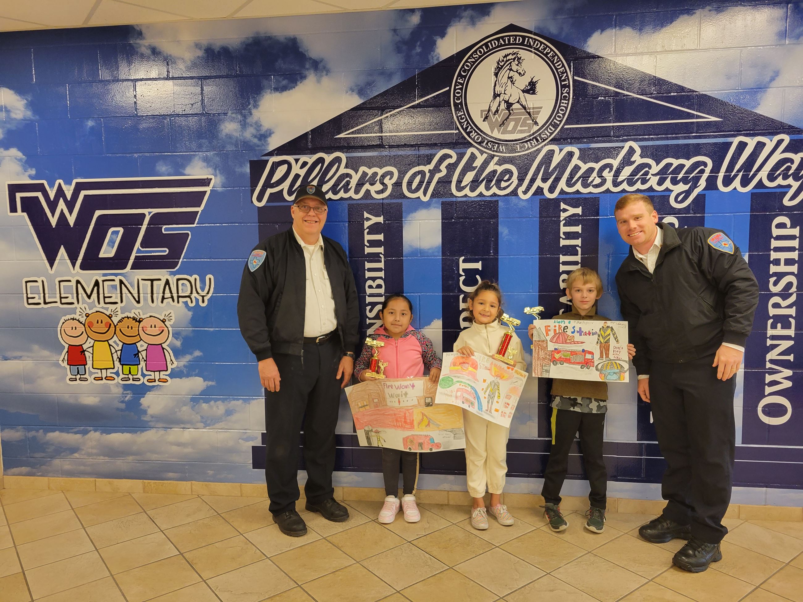 WOSE 2nd grade Theriot, Chapman, and Alvarez