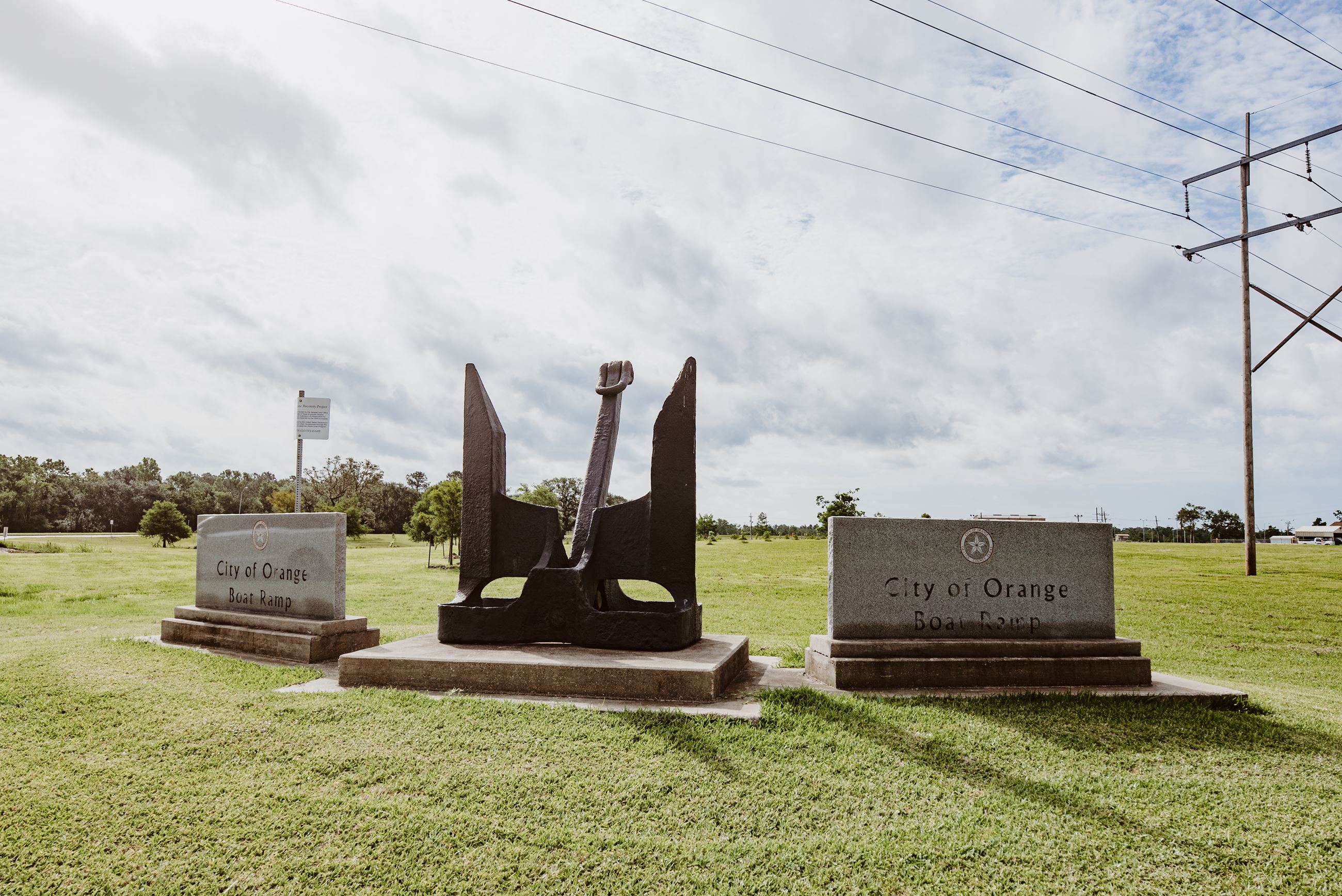 Picture of the City of Orange Boat Ram on Simmons Drive