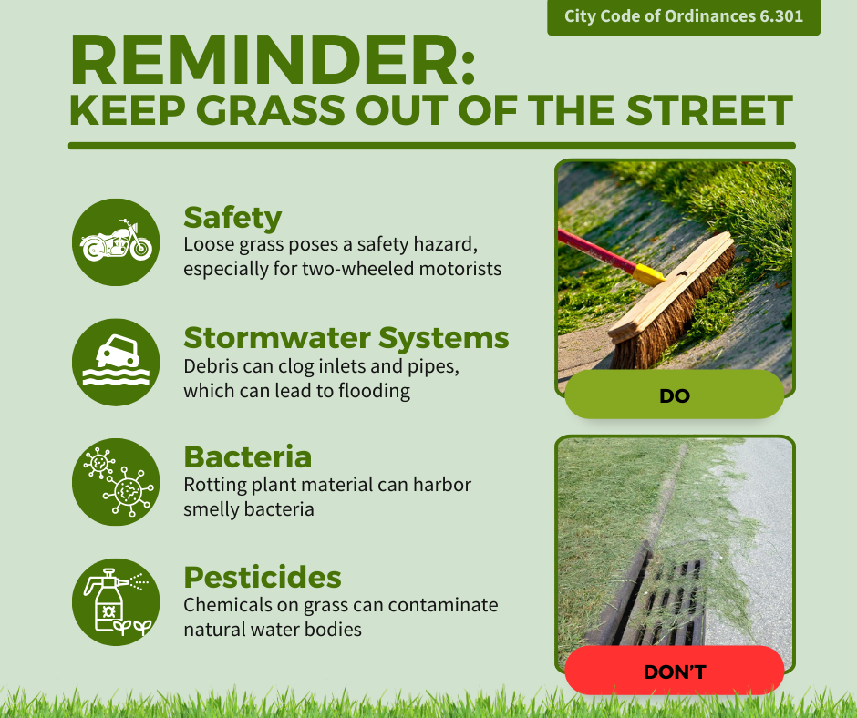 Keep Grass Off Streets